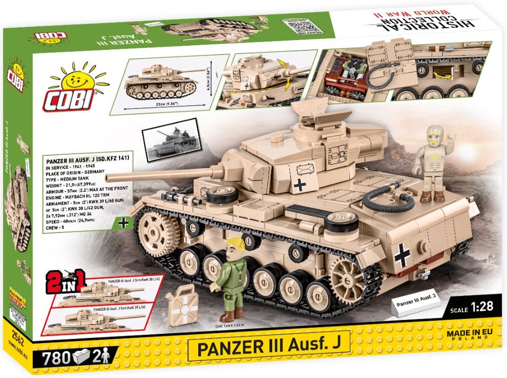COBI HC WWII Panzer Ausf&Field Workshop 2562