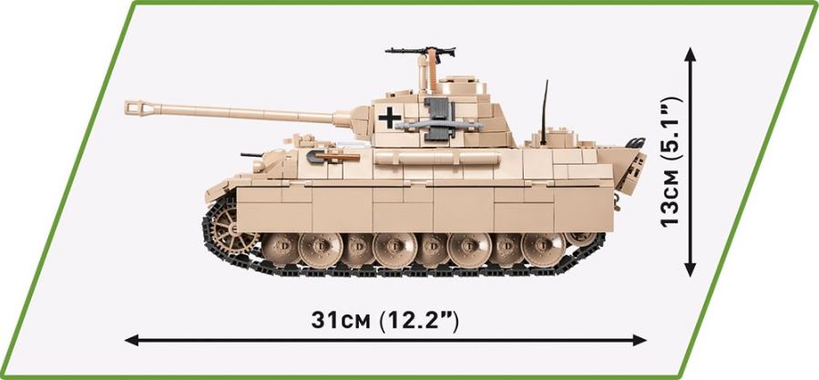 COBI HC WWII Panzer V Panther Ausf.G 905kl 2566