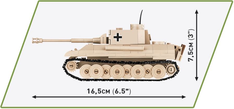 COBI HC WWII Panzer V Panther Ausf.G 308kl 2713