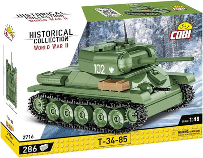 COBI HC WWII czołg T-34-85 286kl 2716
