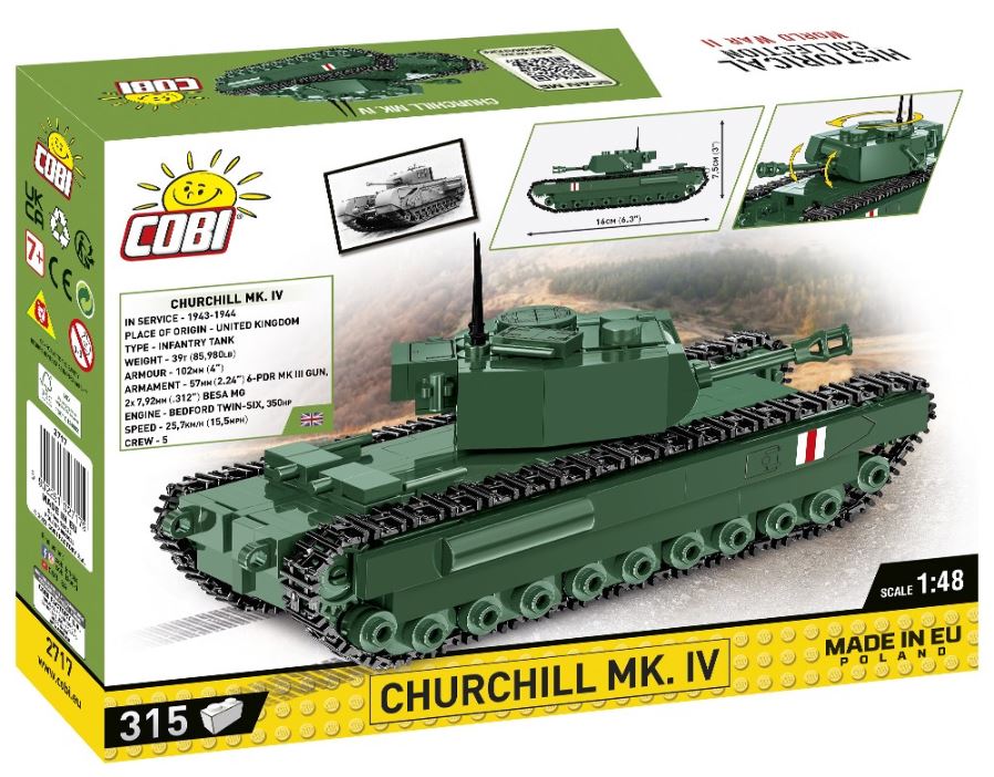 COBI HC WWII Churchill MK.IV 315kl 2717