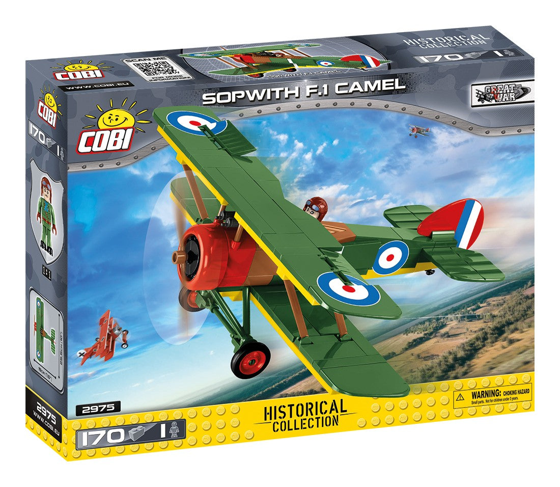 COBI SMALL ARMY samolotSopwith F1 Camel 160kl 2975