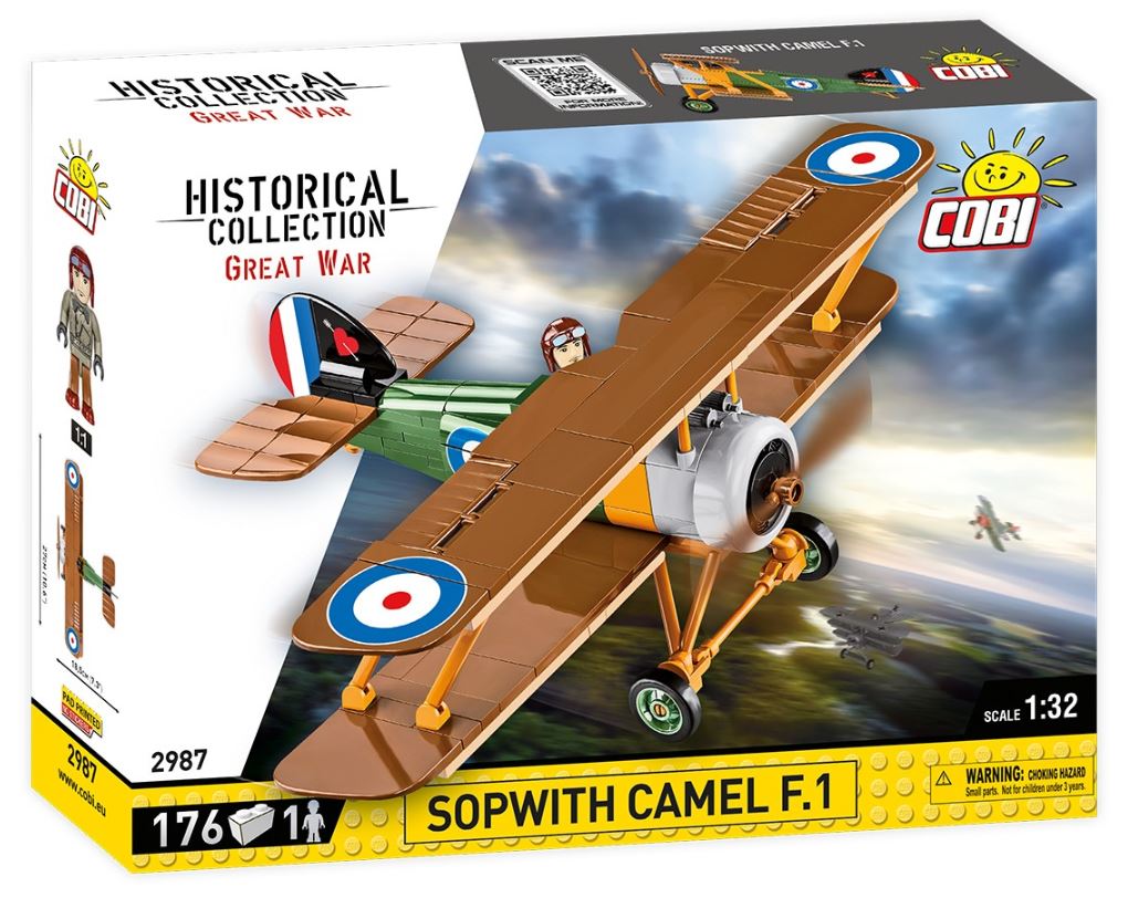COBI HC GREAT WAR Sopwith.F.1 Camel 176kl 2987