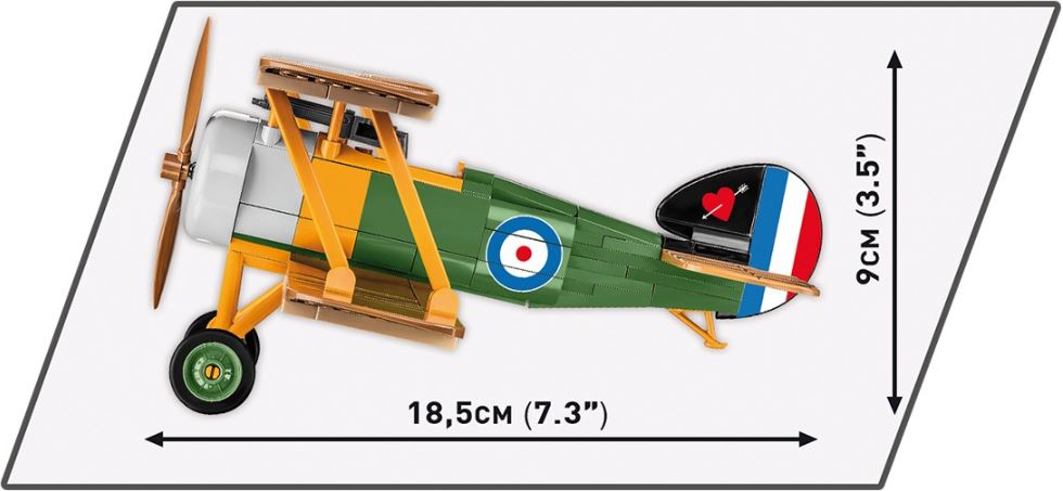 COBI HC GREAT WAR Sopwith.F.1 Camel 176kl 2987