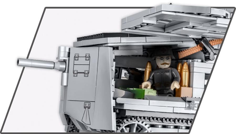 COBI HC WAR Sturmpanzerwagen A7V 833kl 2989