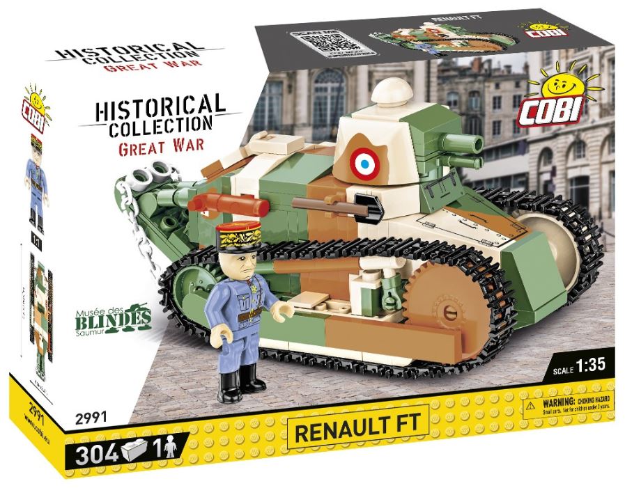 COBI HC GREAT WAR Renault FT 304kl 2991