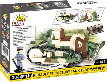 COBI HC GREAT WAR RenaultFT Victory Tank 1920 2992
