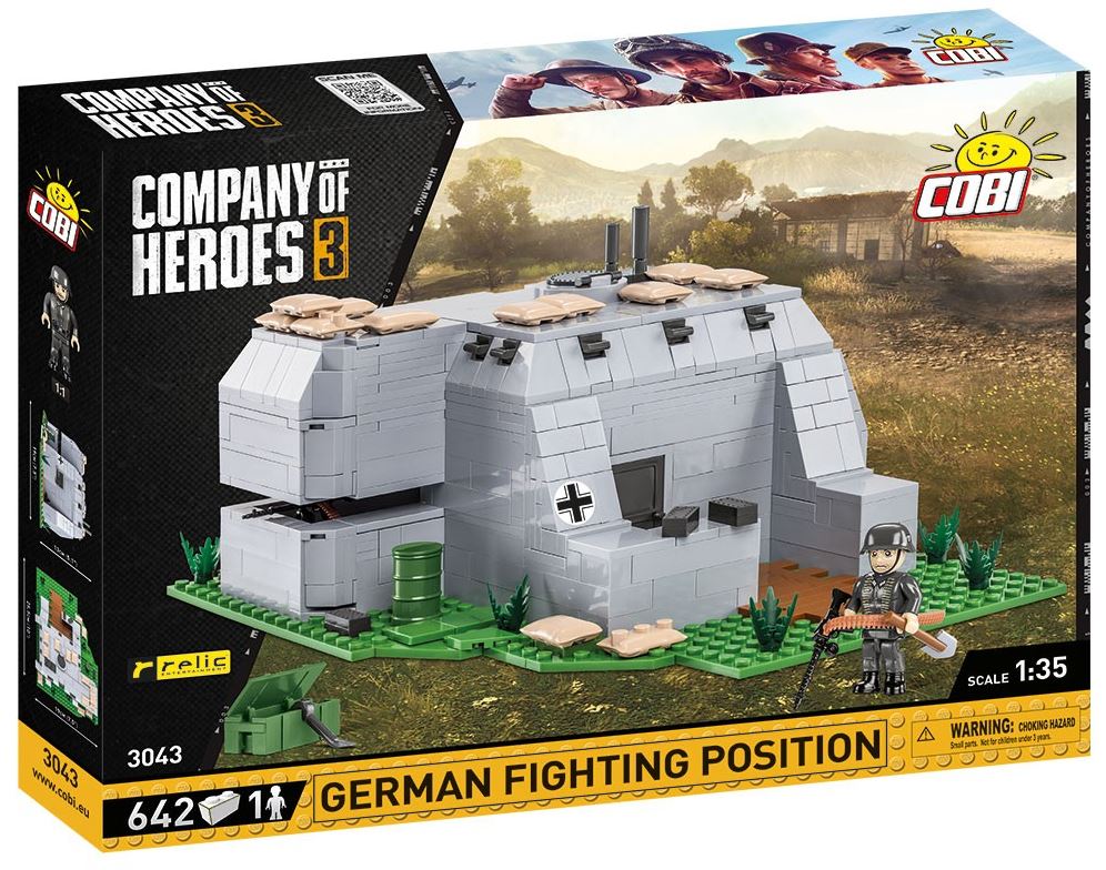 COBI COH Niemiecki bunkier 642 kl 3043