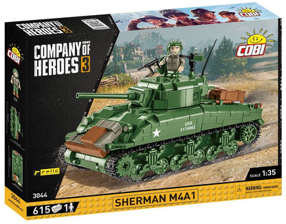 COBI COH czołg Sherman M4A1 615 kl 3044
