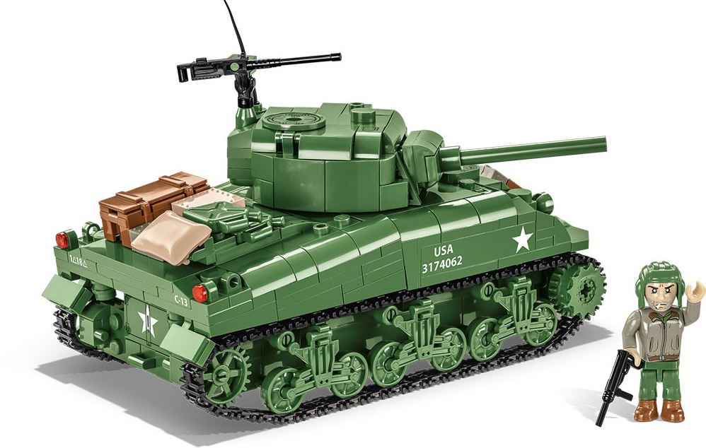 COBI COH czołg Sherman M4A1 615 kl 3044