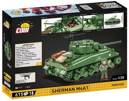 COBI COH czołg Sherman M4A1 615 kl 3044