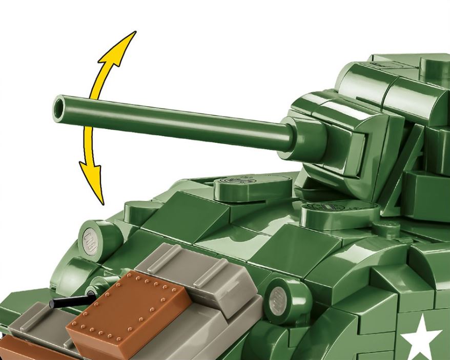 COBI COH czołg Sherman M4A1 615 kl 3044