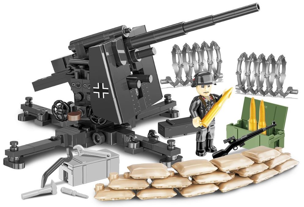 COBI COH działo 8,8cm+akcesoria 225 kl 3047