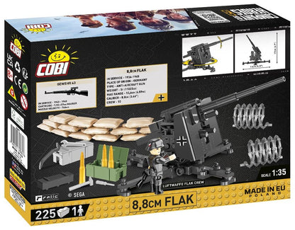 COBI COH działo 8,8cm+akcesoria 225 kl 3047