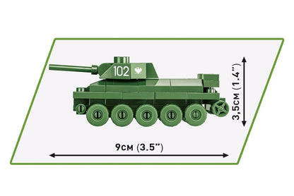 Historical collection hc wwii czołg t-34/76 101 elementów
