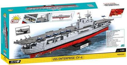 COBI WWII USS Enterprise CV-6 2510 kl 4815