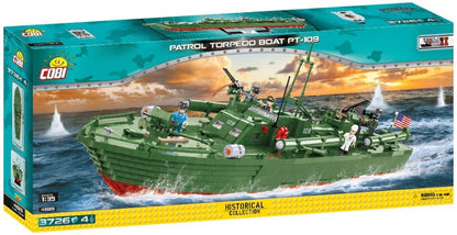 COBI WWII PatrolTorpedoBoat PT109 3726kl 4825