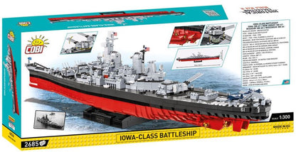 COBI HC WWII Iowa-Class Battleship Ex.Ed 2685