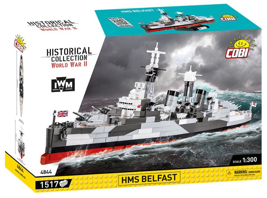 COBI HC WWII HMS Belfast IWM 1517kl 4844