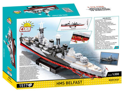 COBI HC WWII HMS Belfast IWM 1517kl 4844