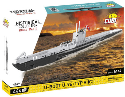 COBI HC WWII U-Boot U-96 445kl Typ VIIC 4847