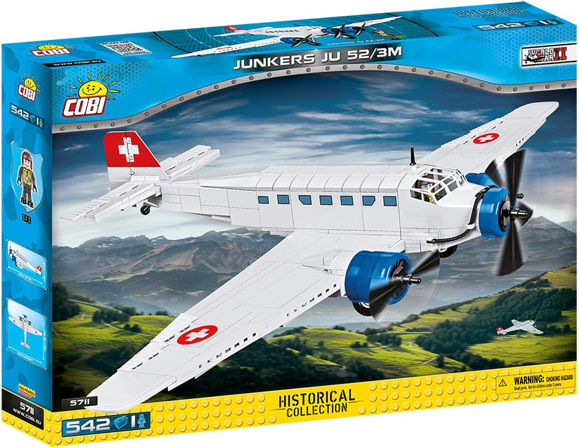 COBI WWII Junkers JU 52/3M Civil 524kl 5711