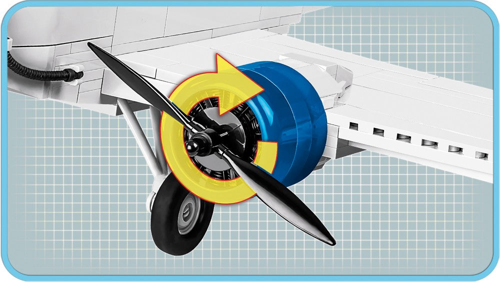 COBI WWII Junkers JU 52/3M Civil 524kl 5711