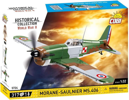 COBI HC WWII Morane-Saulnier MS.406 317kl 5724