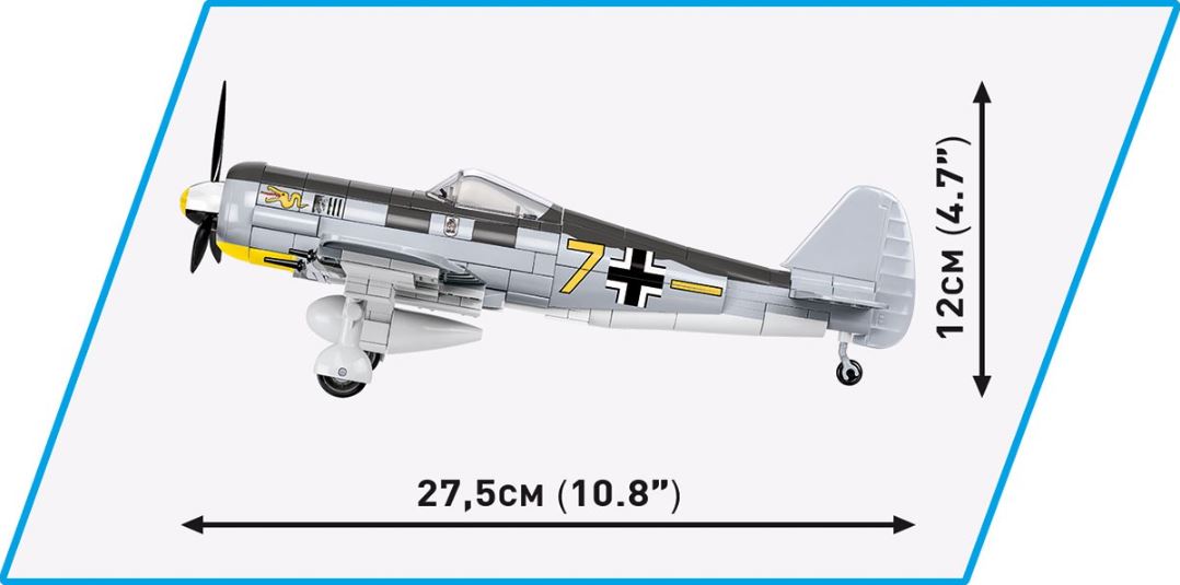 COBI HC WWII Focke-Wulf FW 190 A3 377kl 5741