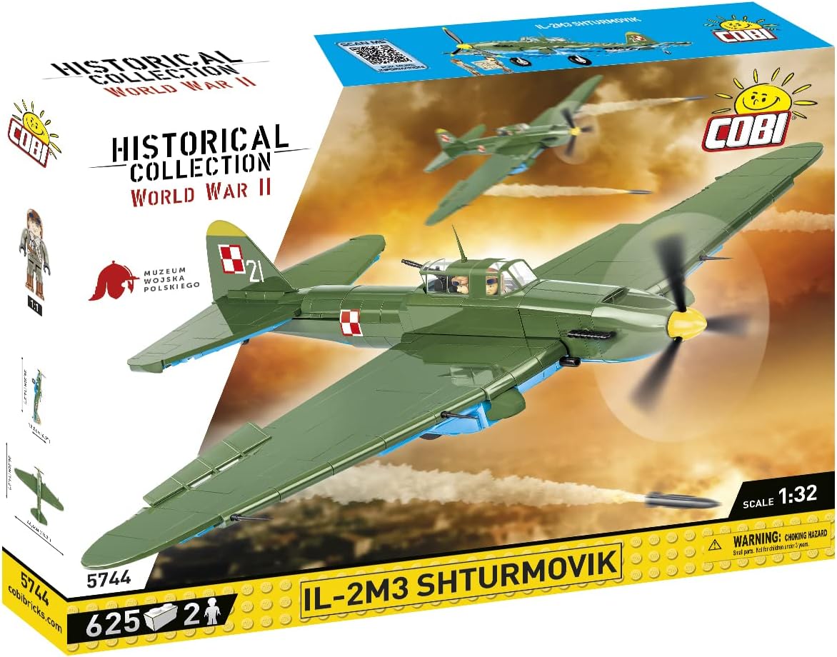 COBI HC WWII IL-2M3 Shturmovik 625 kl 5744