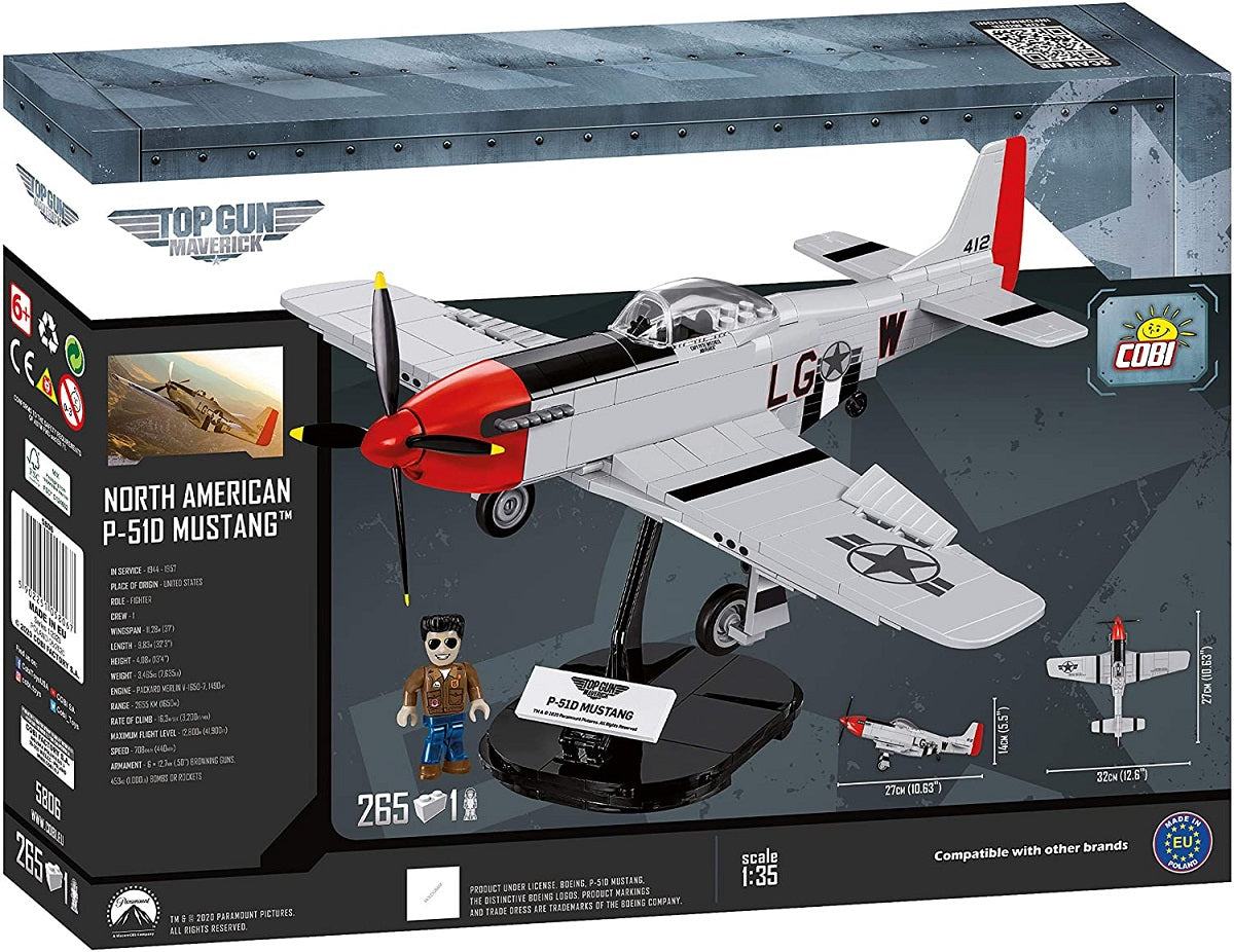 COBI TOP GUN Mustang P-51D 265kl 5806