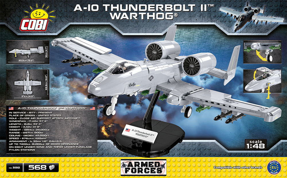 COBI ARMED FORCES A10 Thunderbolt II Wa.568kl 5812