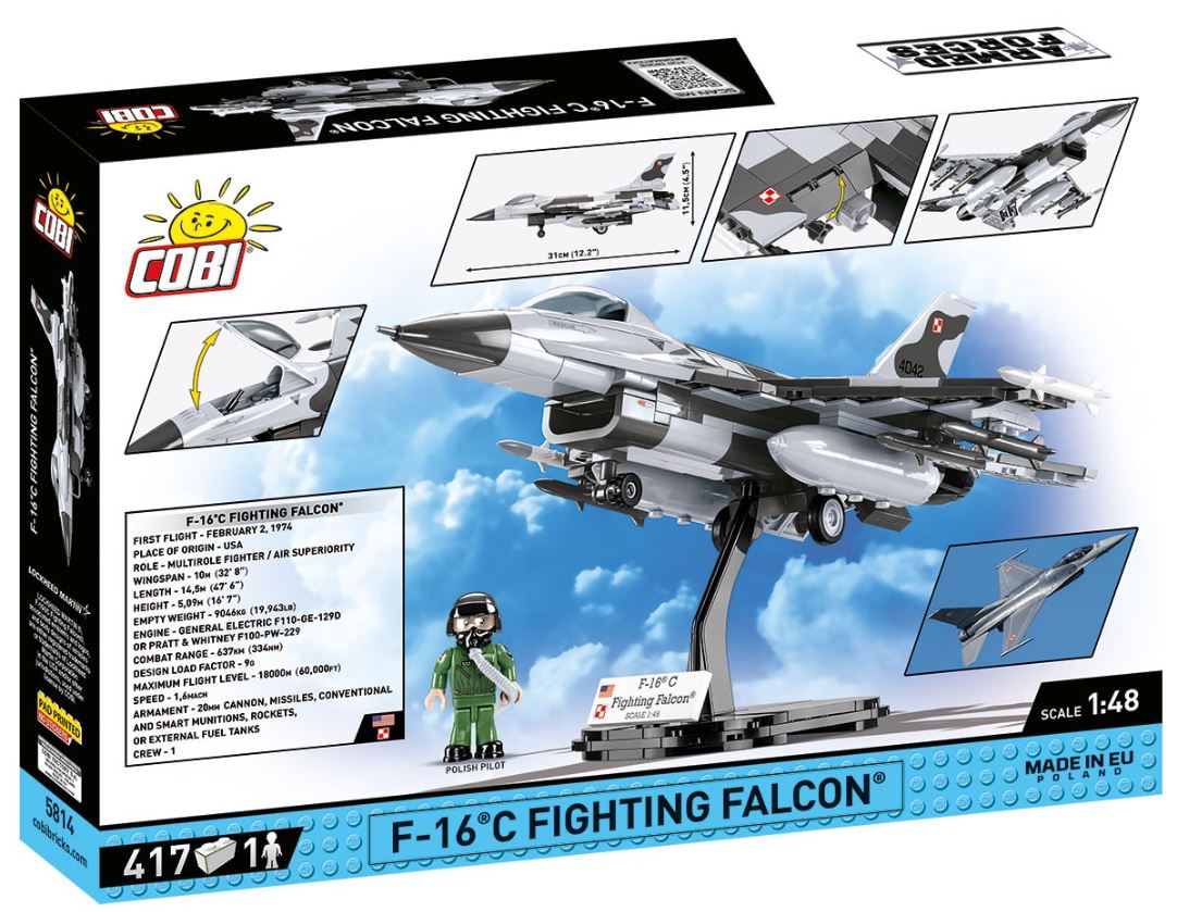 COBI AF F-16C Fighting Falcon 415kl 5814