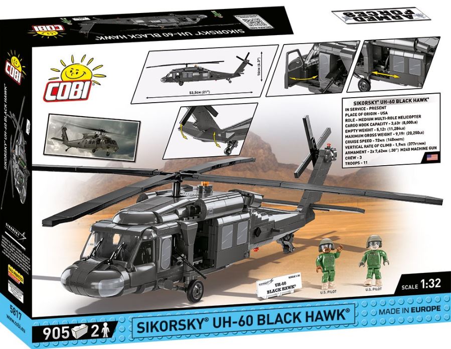 COBI ARMED FORCES Sikorsky BlackHawk 893 5817