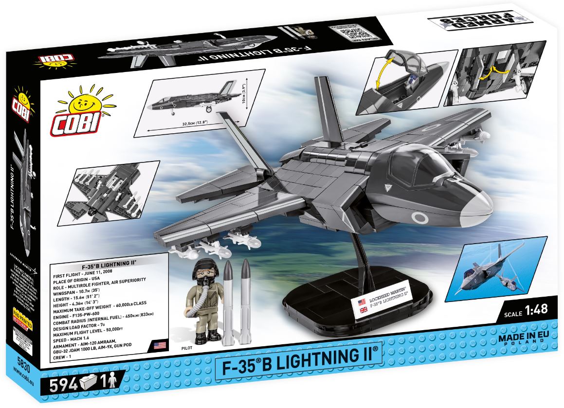 COBI ARMEDFOR F-35B Lightning II 594kl 5830