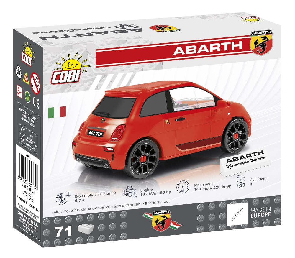 COBI CARS Youngtimer Fiat Abarth 595 71kl 24502
