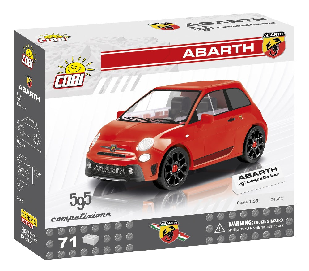 COBI CARS Youngtimer Fiat Abarth 595 71kl 24502