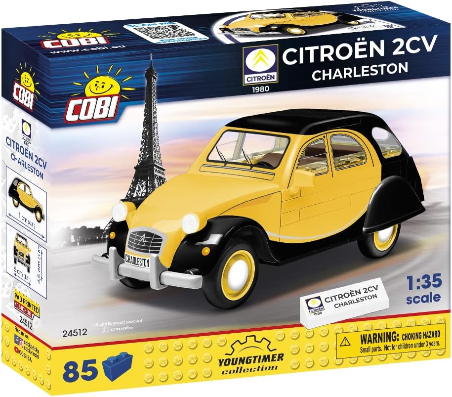 COBI CARS Youngtimer Citroen2CVCharlest.85kl 24512