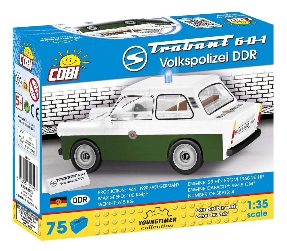 COBI Youngtimer Trabant 601 Polizei 75kl 24520