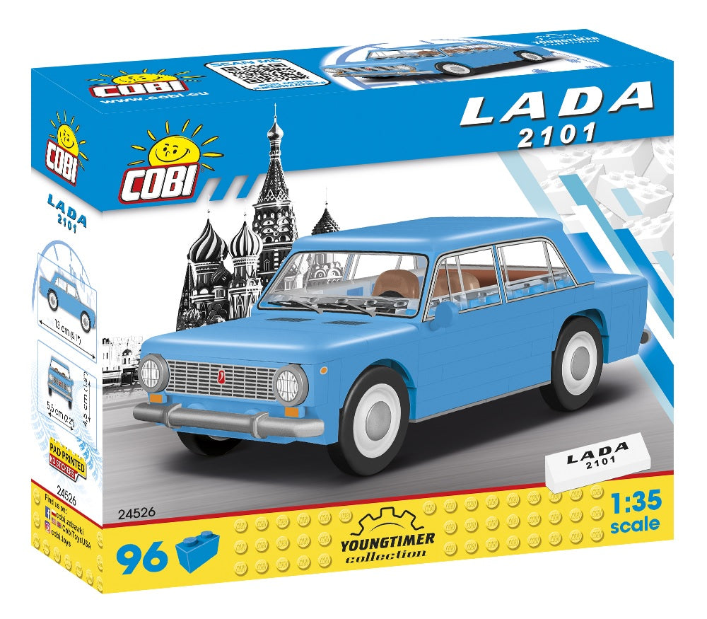 COBI CARS Youngtimer Łada 2101 96kl 24526