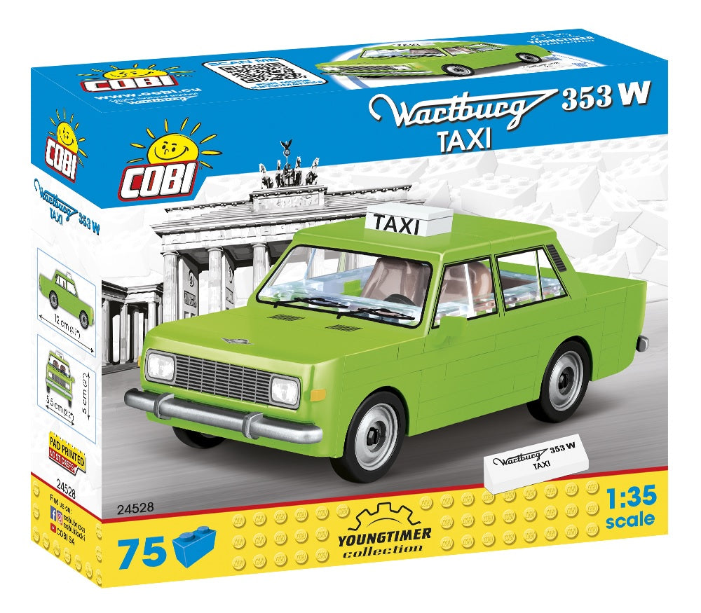 COBI Youngtimer Wartburg 353W Taxi 75kl 24528