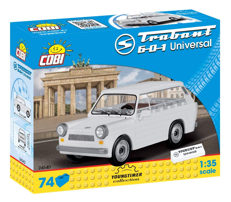 COBI CARS Trabant 601 Universal 74kl 24540