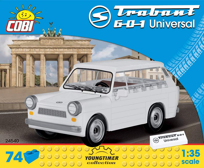 COBI CARS Trabant 601 Universal 74kl 24540