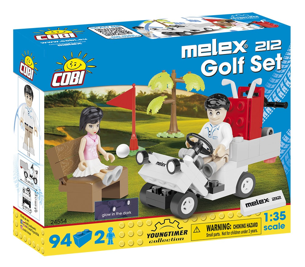 COBI CARS Melex 212 Golf set 94kl 24554