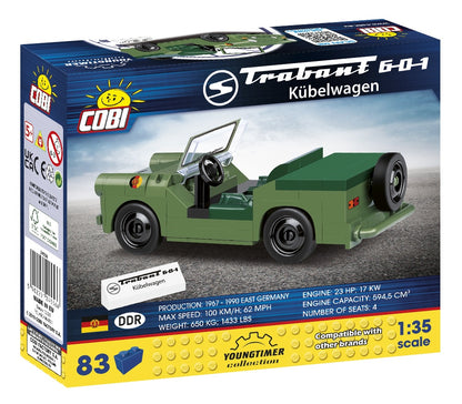 COBI Youngtimer Trabant 601 Kubelwagen 83kl 24556