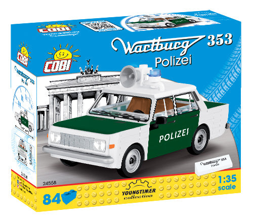 COBI CARS Wartburg 353 Polizei 84kl 24558