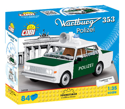 COBI CARS Wartburg 353 Polizei 84kl 24558