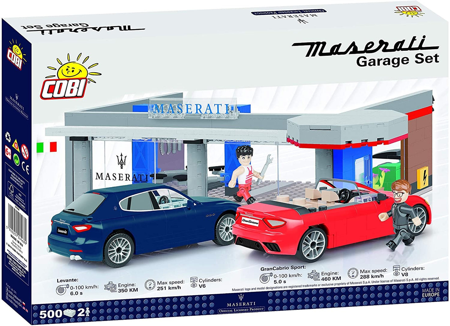 COBI CARS Maserati Garage set 500kl 24568
