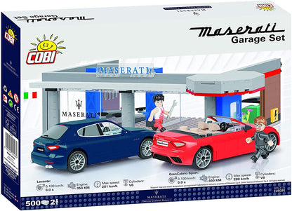COBI CARS Maserati Garage set 500kl 24568