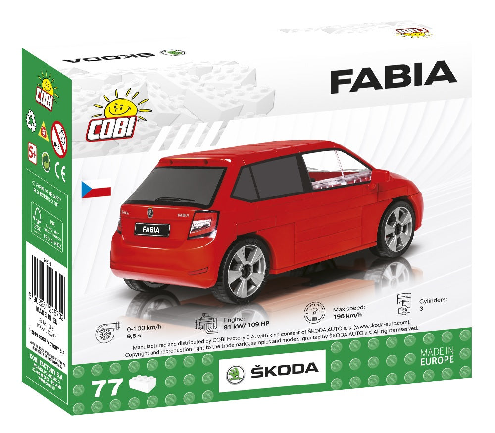 COBI CARS Skoda Fabia'2019 24570